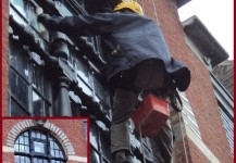 Lavage de vitres sur cordes – Lille